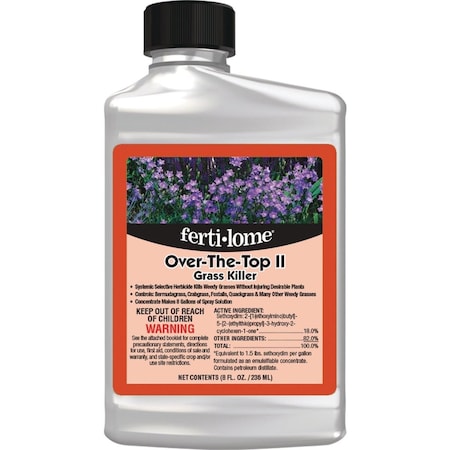 Ferti-Lome Over-The-Top II 8 Oz. Concentrate Weed & Grass Killer 10434
